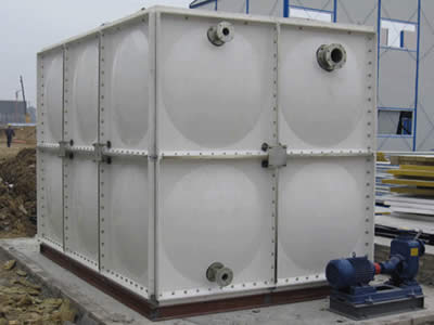 江海玻璃钢保温水箱