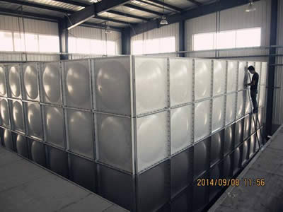 江海玻璃钢拼装水箱
